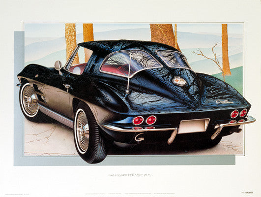 1963 Corvette Z06 Print