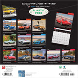 2025 OFFICIAL Corvette |  12 x 24 Inch Monthly Square Wall Calendar