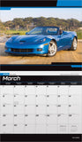Corvette OFFICIAL | 2026 14 x 24 Inch Deluxe Wall Calendar