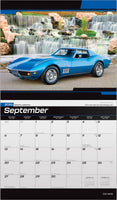 Corvette OFFICIAL | 2026 14 x 24 Inch Deluxe Wall Calendar