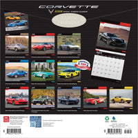Corvette OFFICIAL | 2026 12 x 24 Inch Calendar