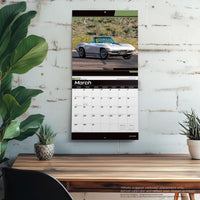 Corvette OFFICIAL | 2026 12 x 24 Inch Calendar
