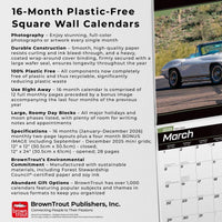 Corvette OFFICIAL | 2026 12 x 24 Inch Calendar