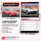 2027 Deluxe Corvette Calendar