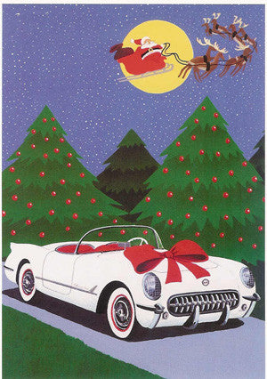 1953 Corvette Christmas Cards
