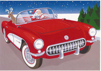 1957 Corvette Christmas Cards
