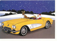1958 Corvette Christmas Cards