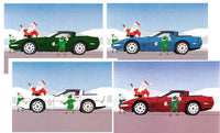 1990 Corvette Christmas Cards
