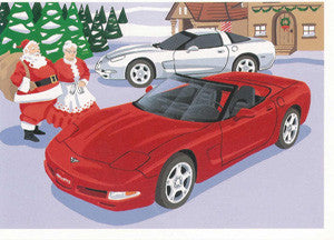 1997-1998 Corvette Christmas Cards