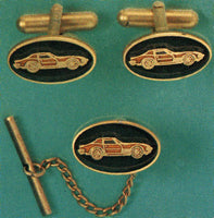 1968 - 1973 Corvette Cuff Links & Tie tack