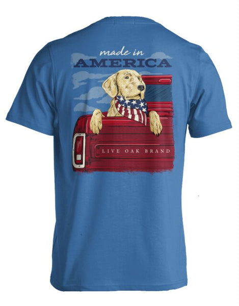 Made in America T-shirt by Live Oak Brand