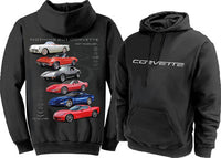 Corvette Hoodie - Nothing But Corvettes