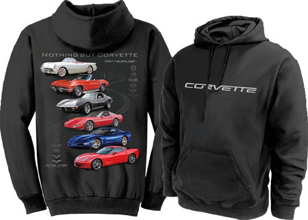 Corvette Hoodie - Nothing But Corvettes – National Corvette Owners  Association